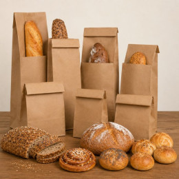 Brown bread bags 