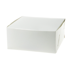 Classic Cake Box 220x220x100 mm White (´200-pack)