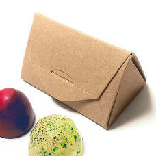 Duo Box 65x43x43x43 mm natural brown (250-pack)