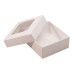 Sober-series box and lid window 78x82x25 mm white (100-pack) Sober-series box and lid window 78x82x25 mm white (100-pack)