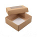 Sober-series box and lid window 78x82x25 mm natural brown (100-pack) Sober-series box and lid window 78x82x25 mm natural brown (100-pack)