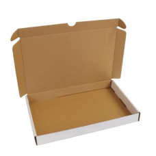 Brevpack 250x150x27mm vit/brun (100-pack)