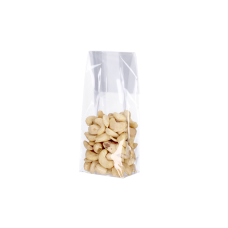 Cellophane bag 55x35x180 mm plastic OPP bag with glued block bottom (100-pack)
