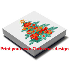 Sober-series box and lid 160x160 mm own print (100-pack)