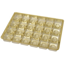 Insert 220x160x20 mm 24p gold (100-pack) Insert 220x160x20 mm 24p gold (100-pack)