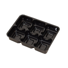Insert 112x82x20 mm 6p black (100-pack)