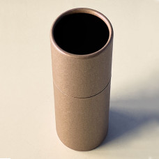 Cardboard tube natural brown food appr 32x90mm 25-pack