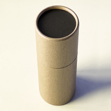 Cardboard tube natural brown food appr 45x120mm 25-pack