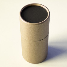 Cardboard tube natural brown food appr 45x95mm 25-pack