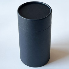 Cardboard tube black 87x150mm, 10-pack