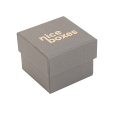 Brilliance box and lid 50x50x40 mm grey