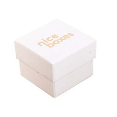 Brilliance box and lid 50x50x40 mm white