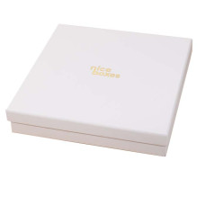 Brilliance ask och lock 133x133x32 mm vit Brilliance ask och lock 133x133x32 mm vit