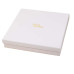 Brilliance box and lid 125x125x30 mm white