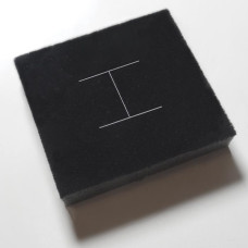 Insert jewellery 78x82x15 mm black (100-pack)