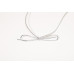Sober Elastic cord 16" silver (50-pack)