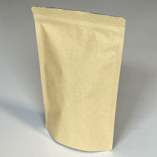 Standup pouches brown kraft 180x90x290 mm 50-pack