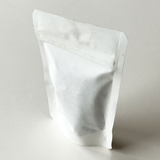 Standup pouches white 110x65x185 mm 50-pack