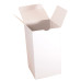 Box 100x100x180 mm white 100-pack